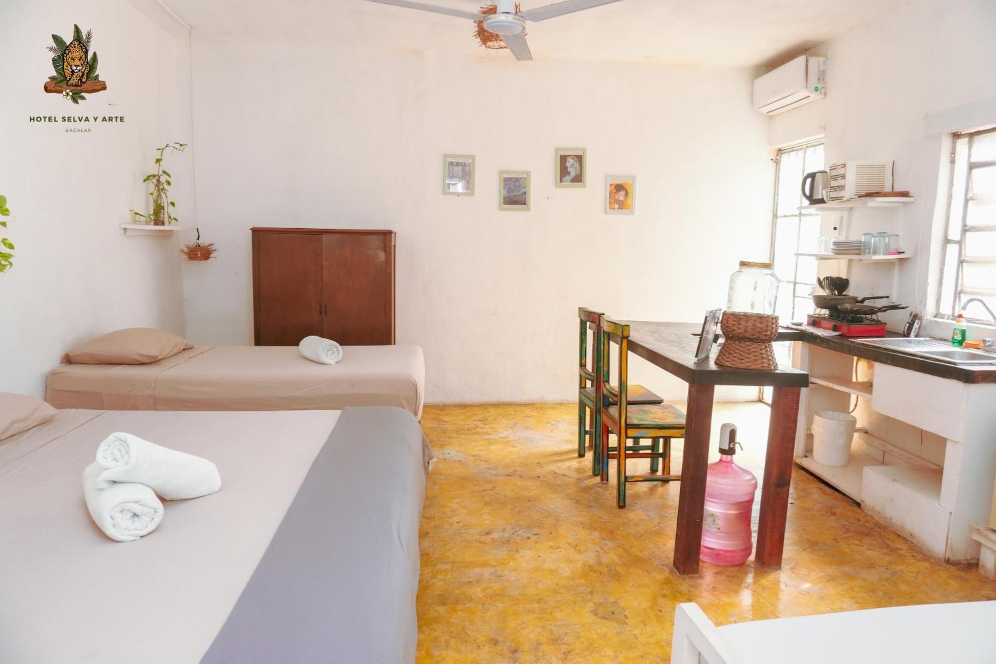 Hotel Selva Bacalar - Free Bike Rental المظهر الخارجي الصورة