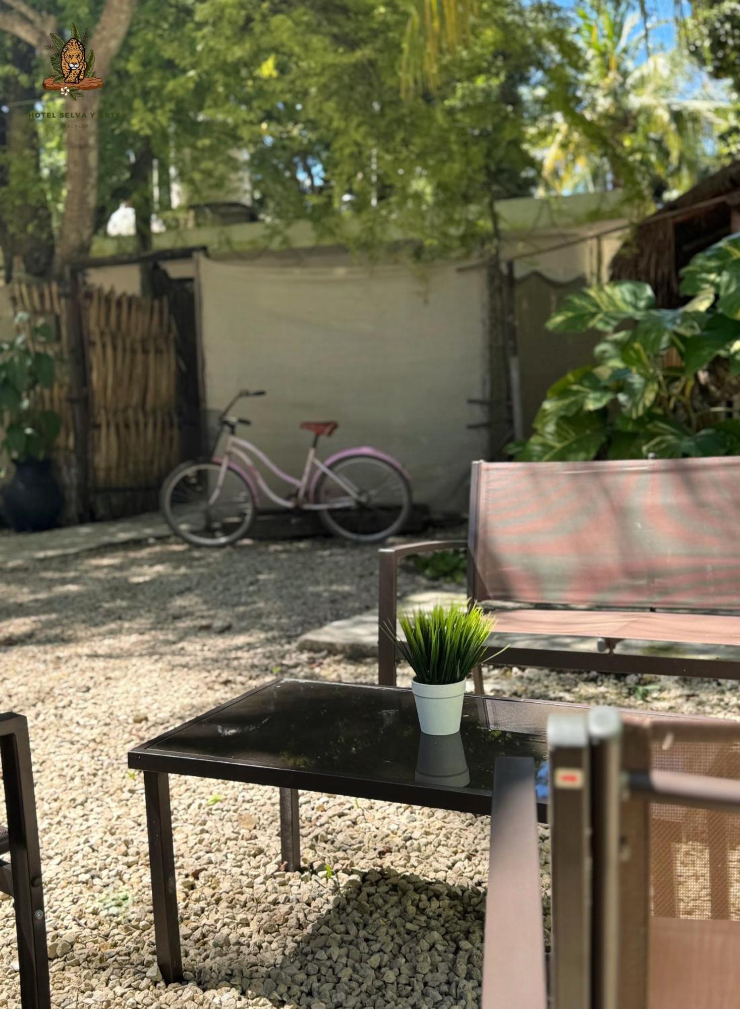 Hotel Selva Bacalar - Free Bike Rental المظهر الخارجي الصورة